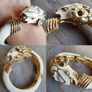 Vintage Rams Head Bracelet